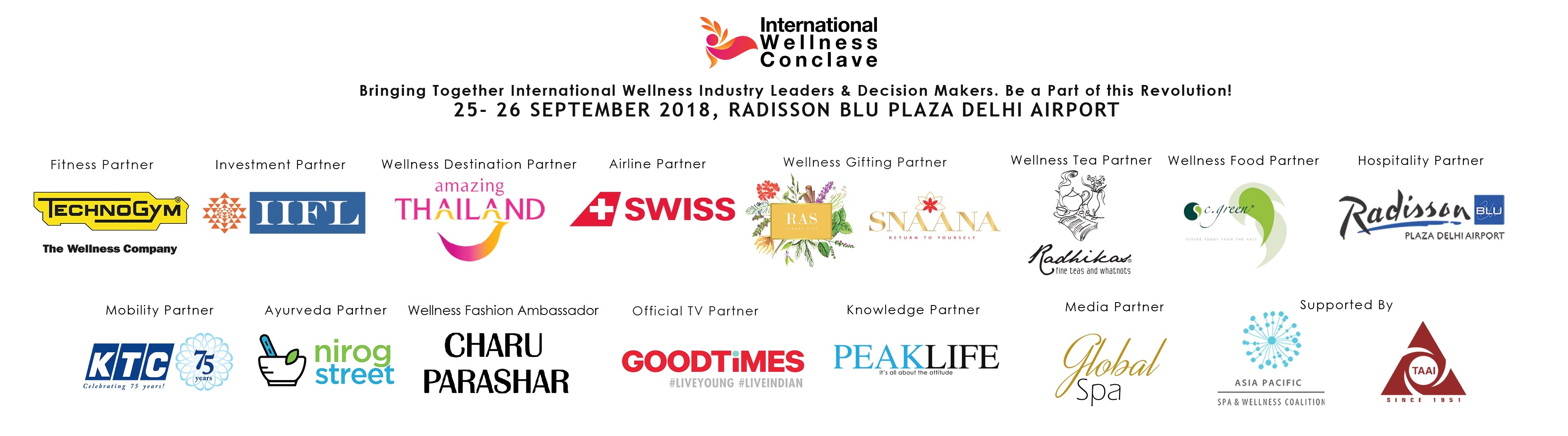 International Wellness Conclave- New Delhi 2018